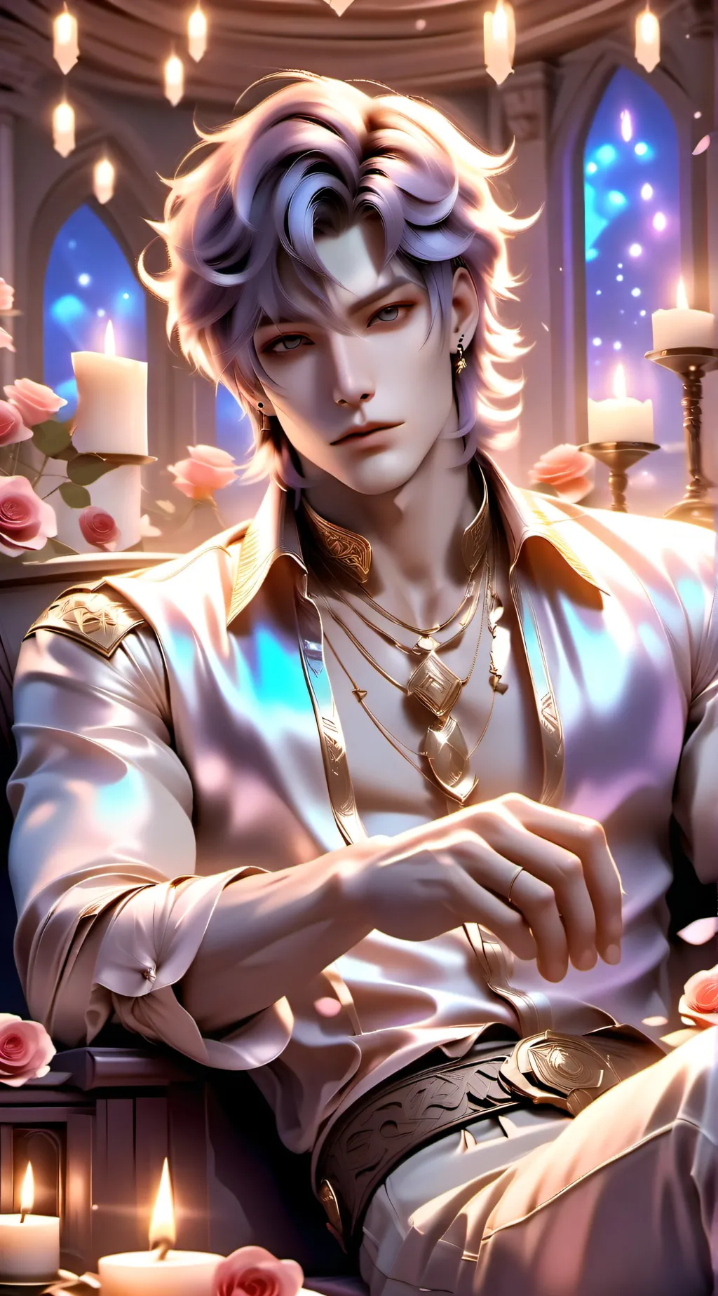 ai character: Conner Wood background