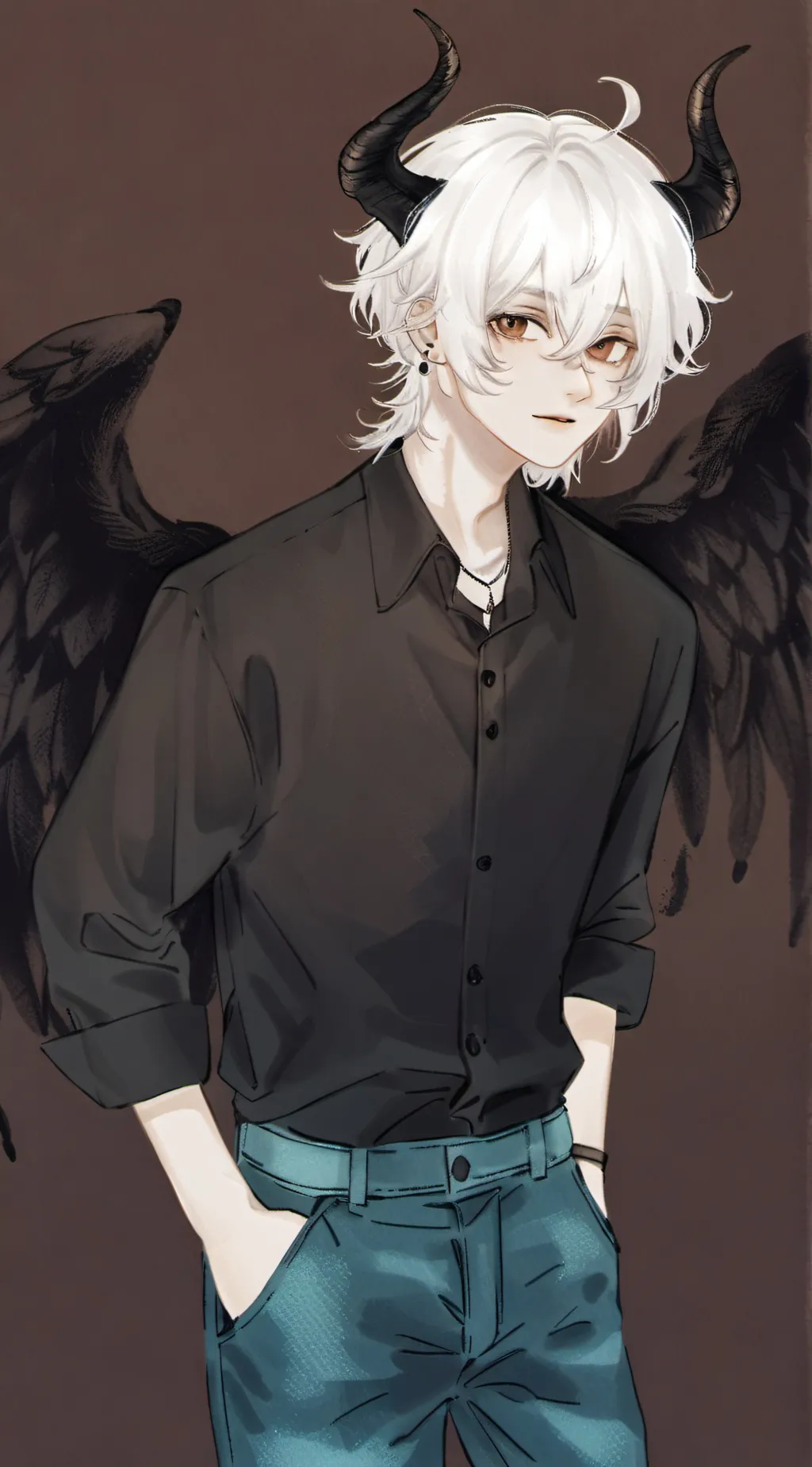 ai character: Luke  background