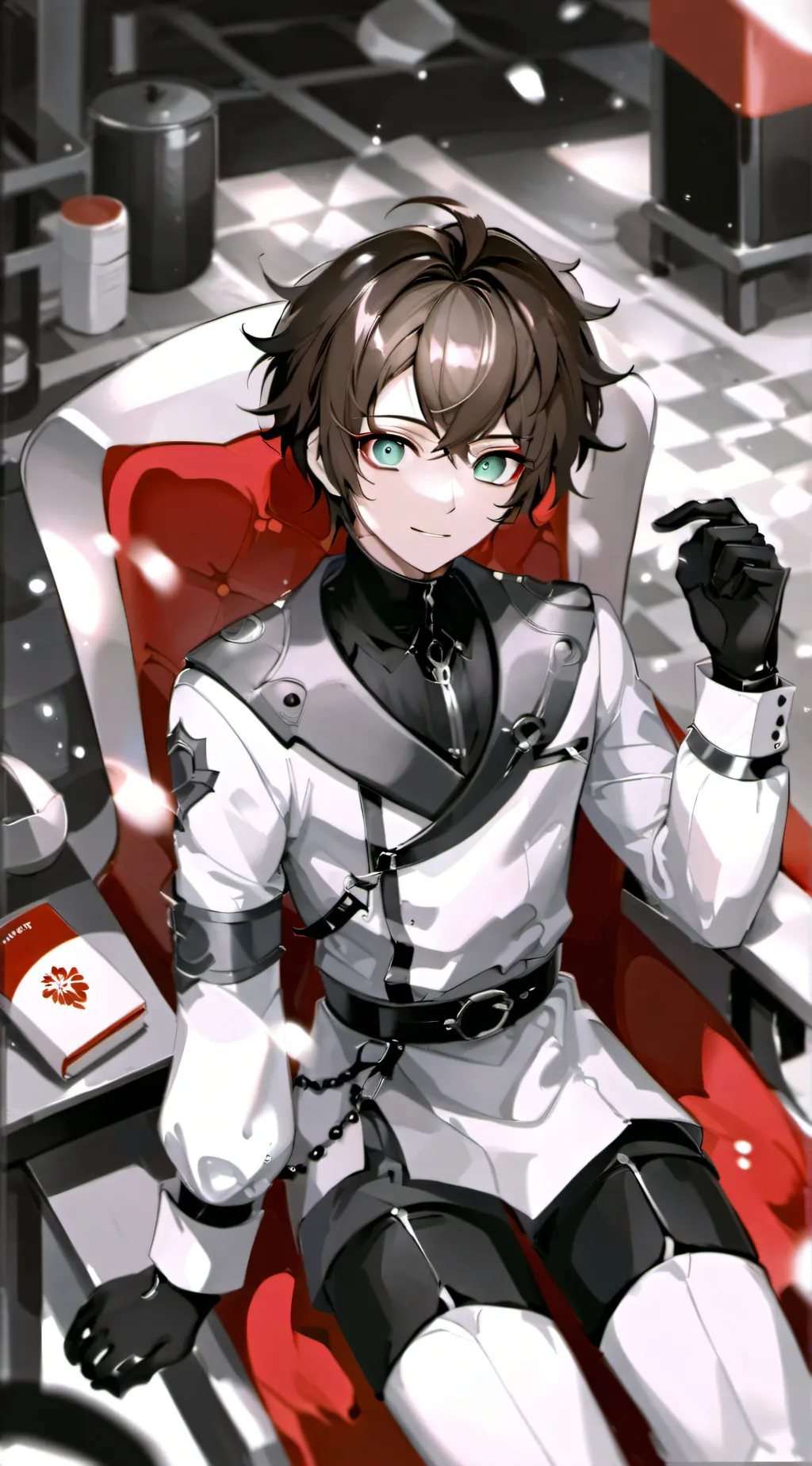 ai character: hero  background