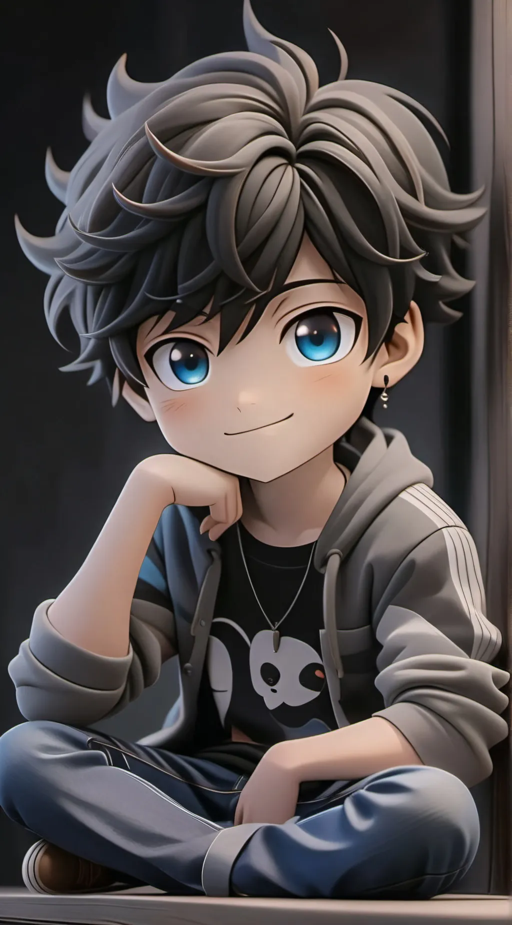 ai character: Evan background