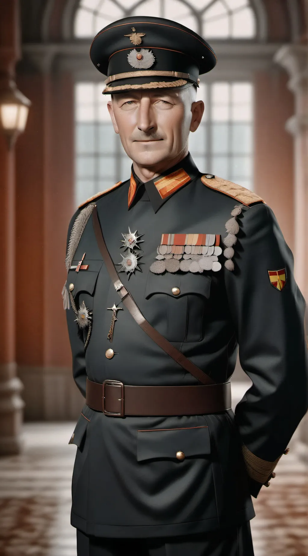 ai character: Heinrich  background