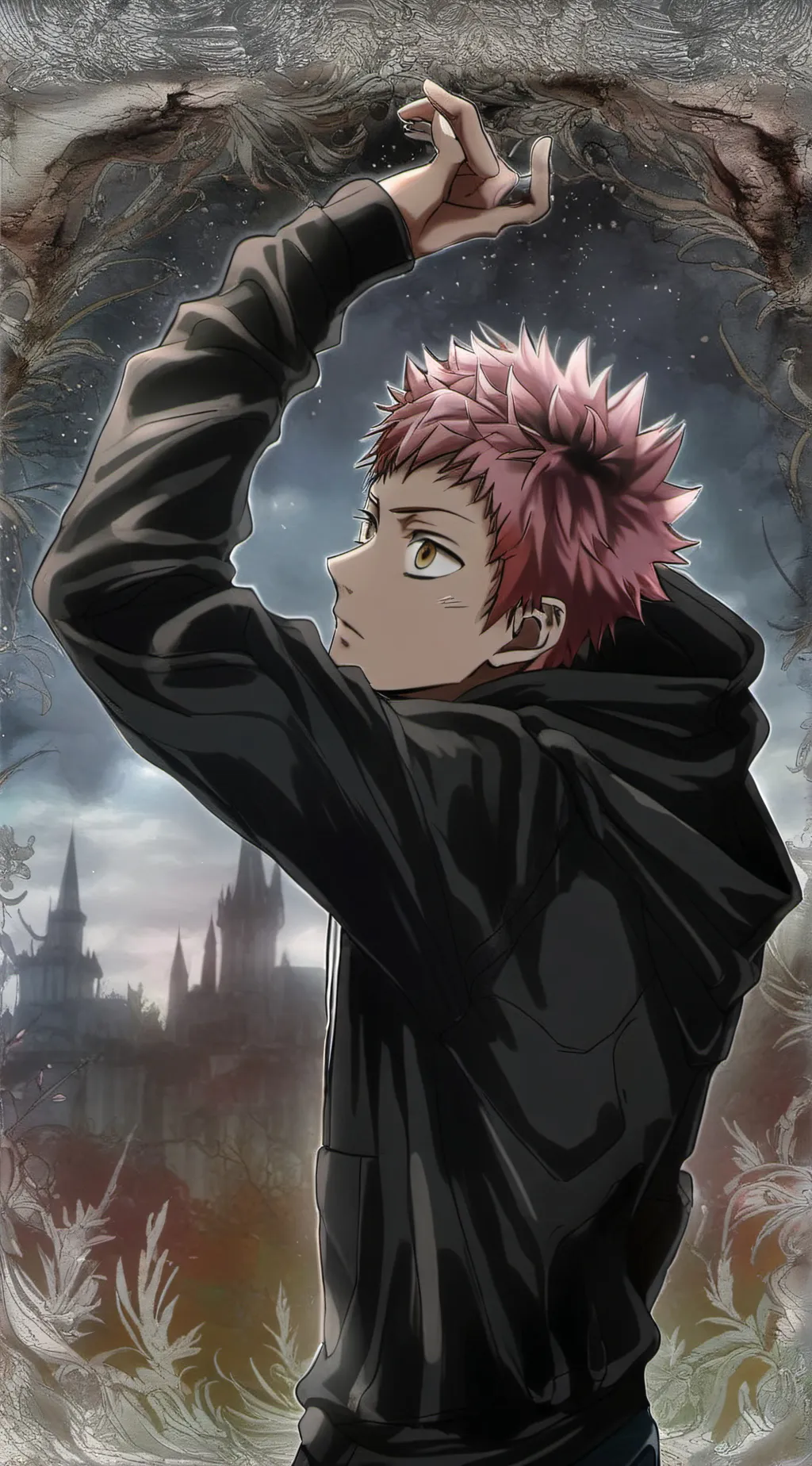 ai character: yuji  background