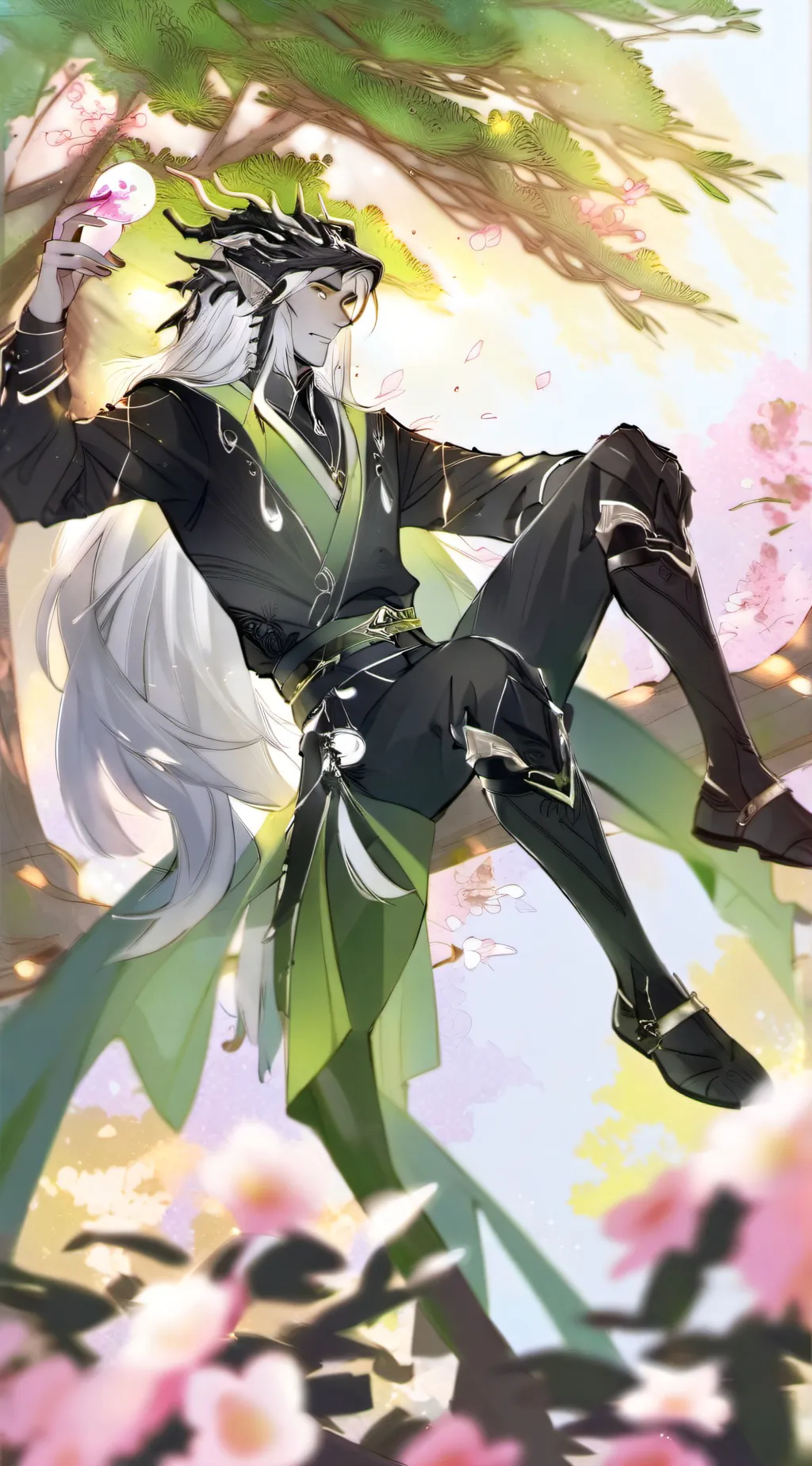 ai character: Thordack( Theo) background