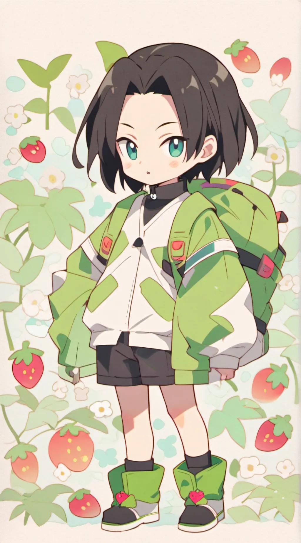 ai character: ⭐🐾aoi x inosuke🐾⭐ background