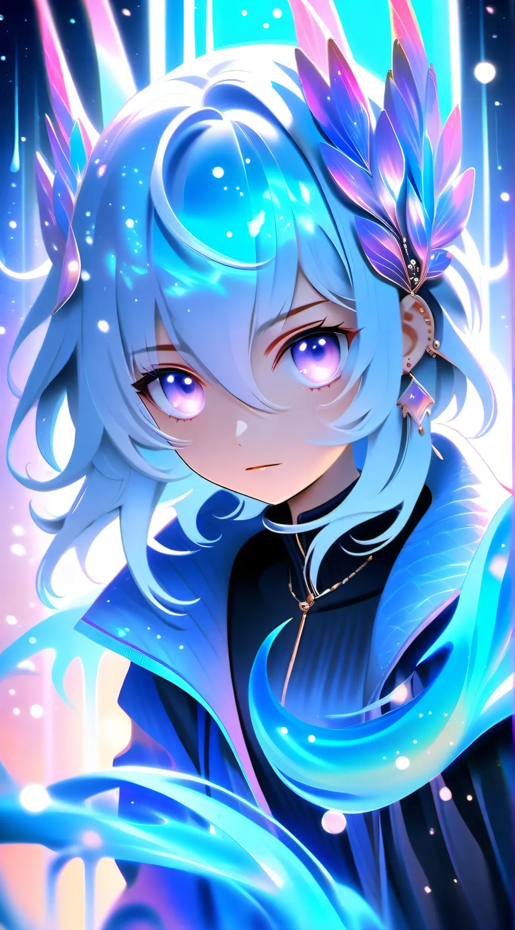 ai character: depression test background