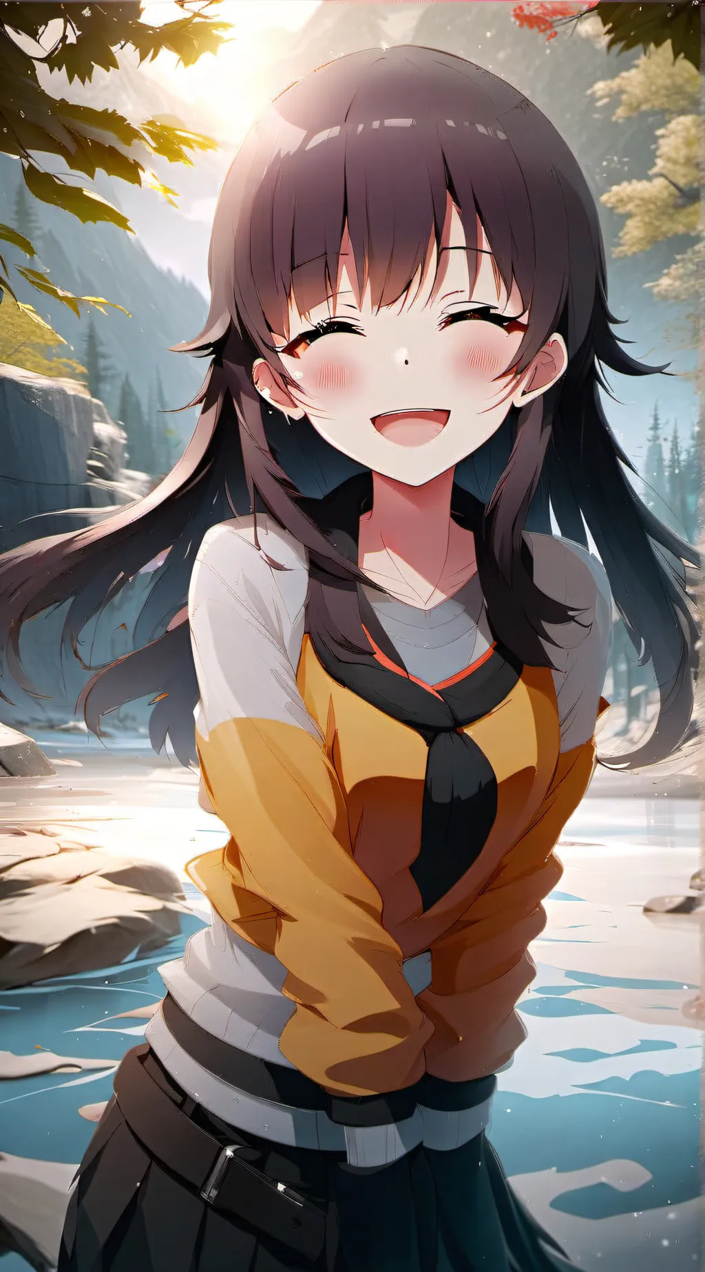 ai character: Zoey background