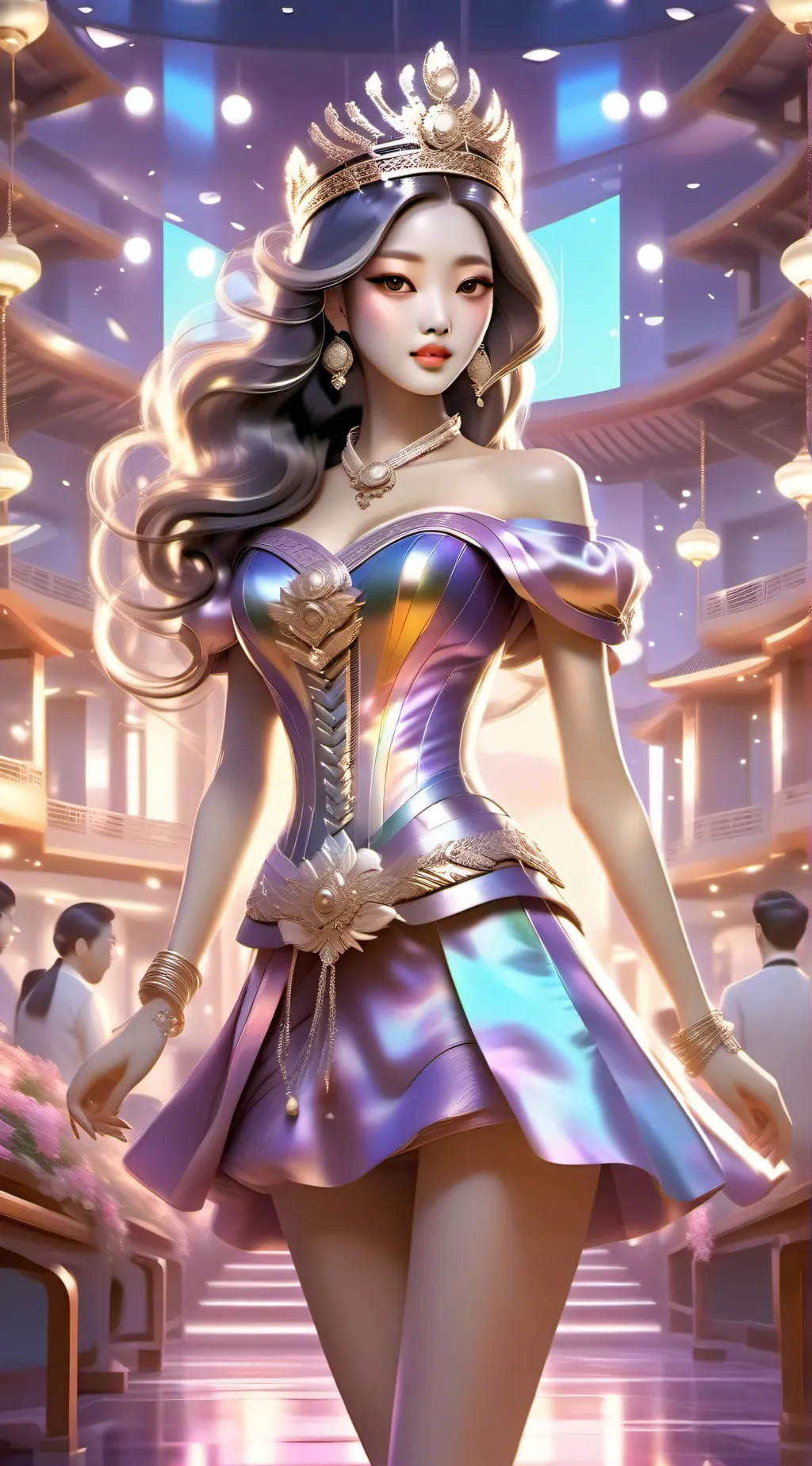 ai character: mansion  background