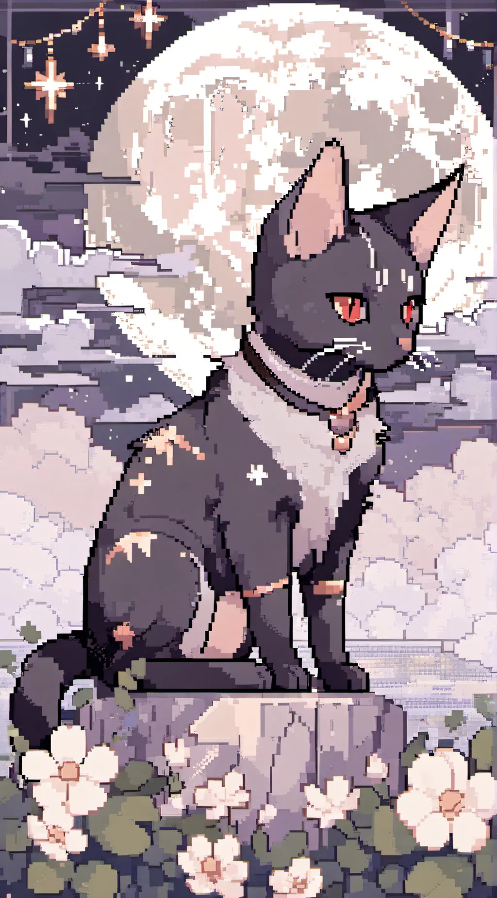 ai character: Eveningshade background