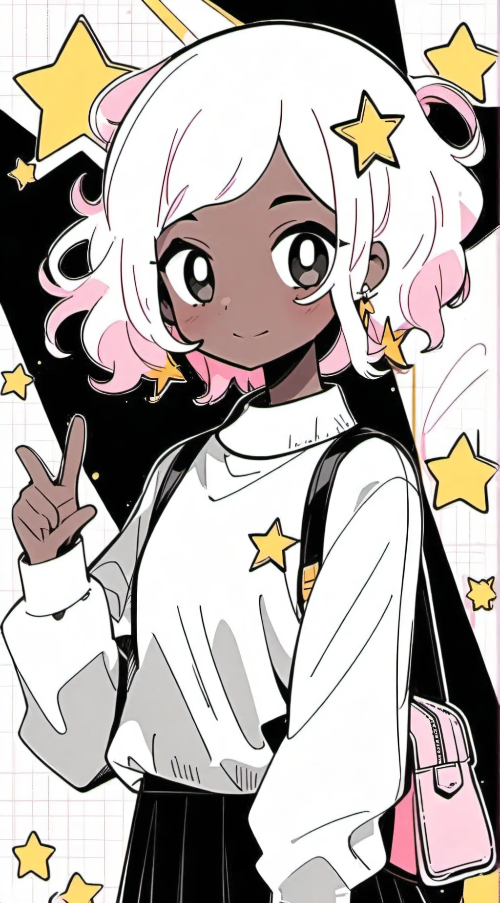 ai character: Maisie  background