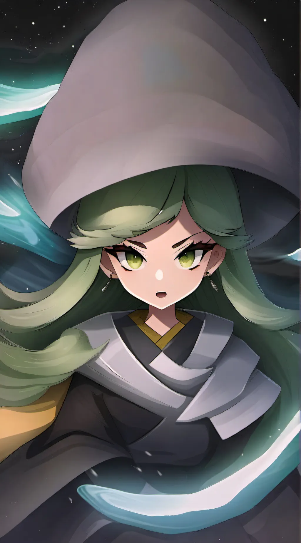 ai character: tatsumaki  background