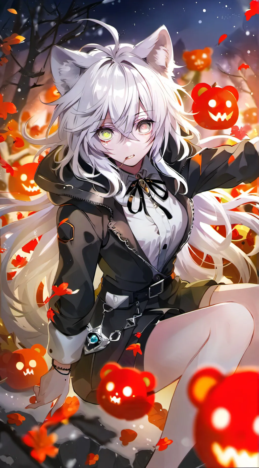 ai character: Nyx the Vampire  background