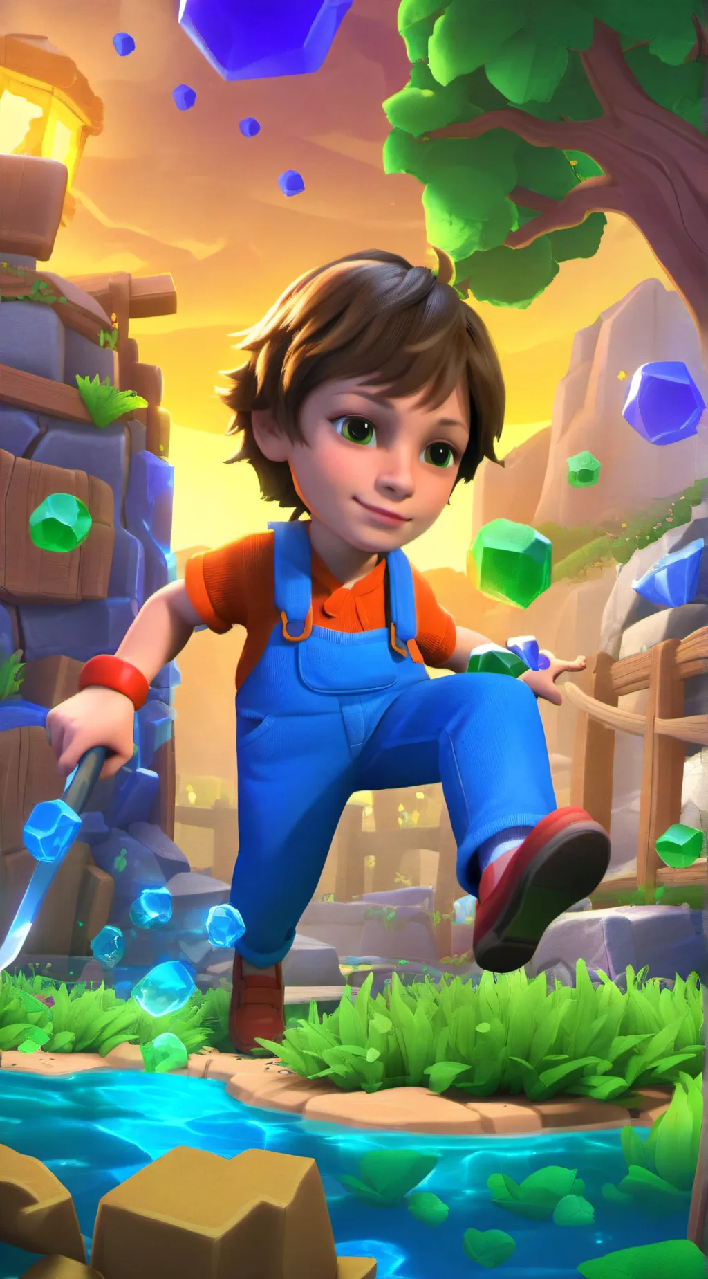 ai character: owen background