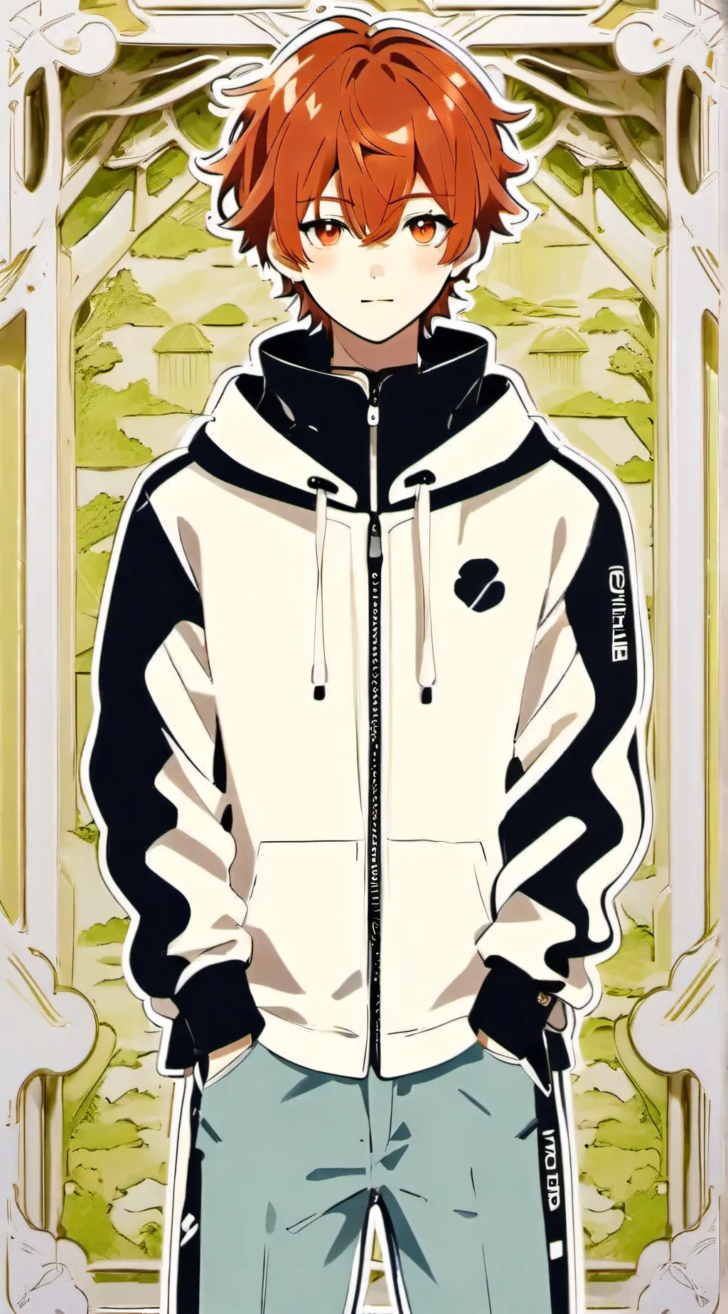 ai character: Isaac  background