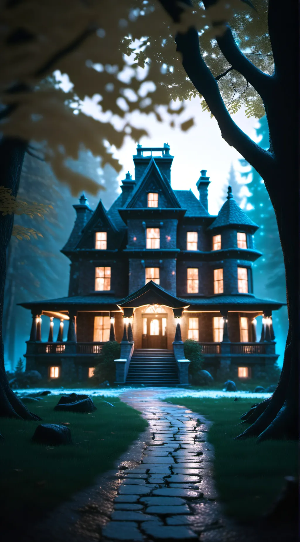 ai character: Creepypasta  background