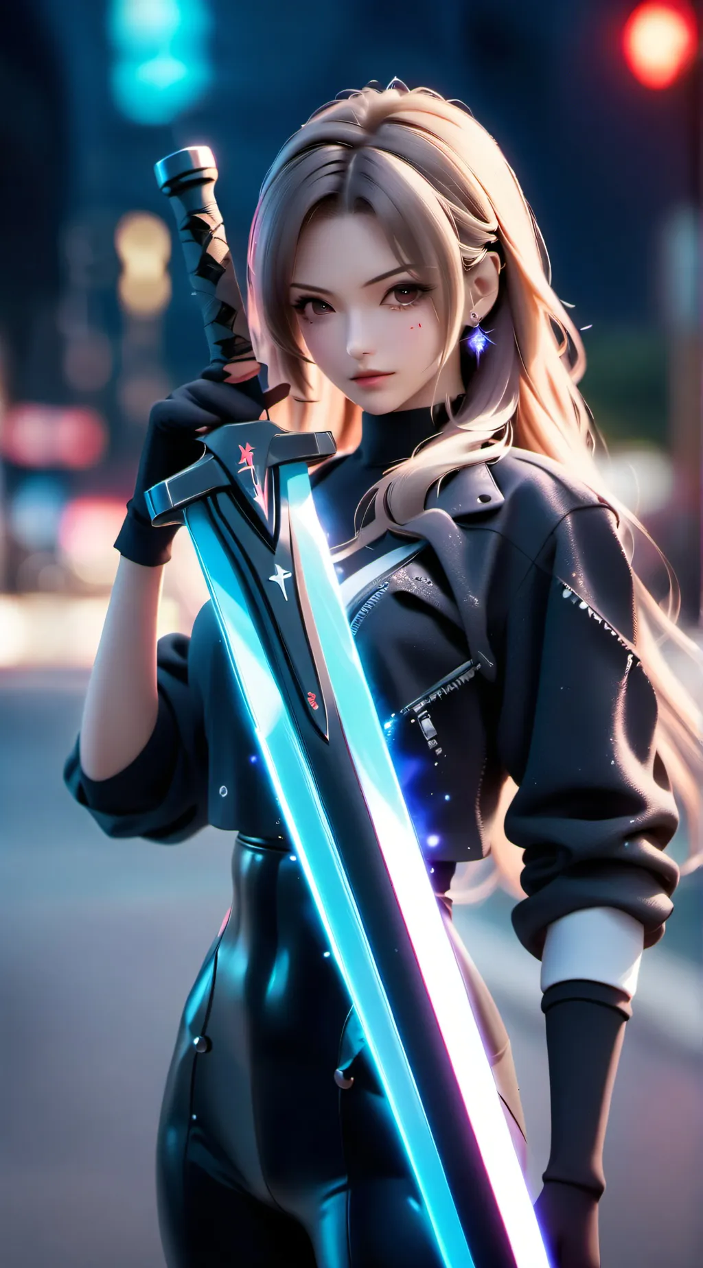 ai character: Sam the light background