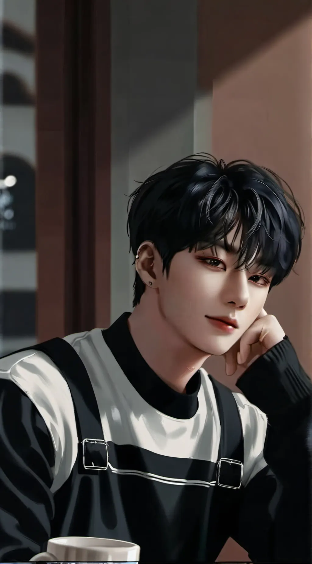 ai character: Jeon Jungkook background