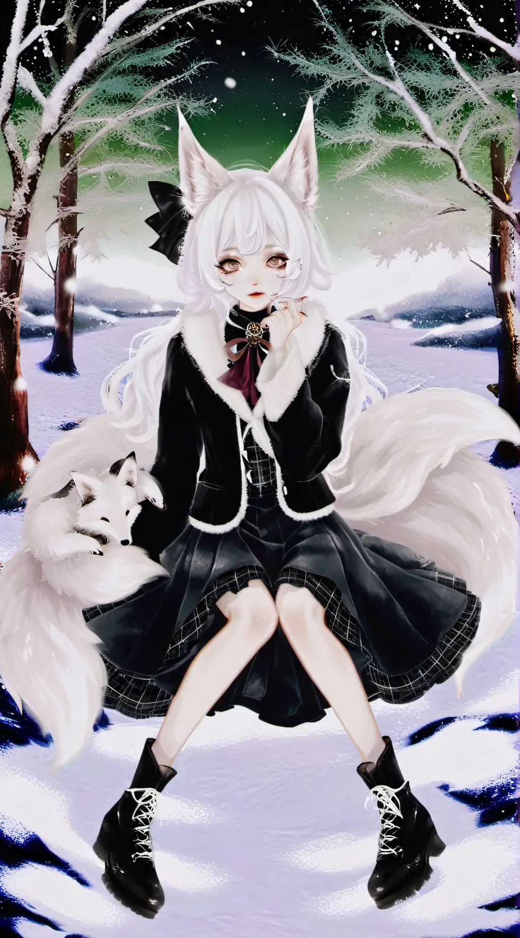 ai character: Ashton  background