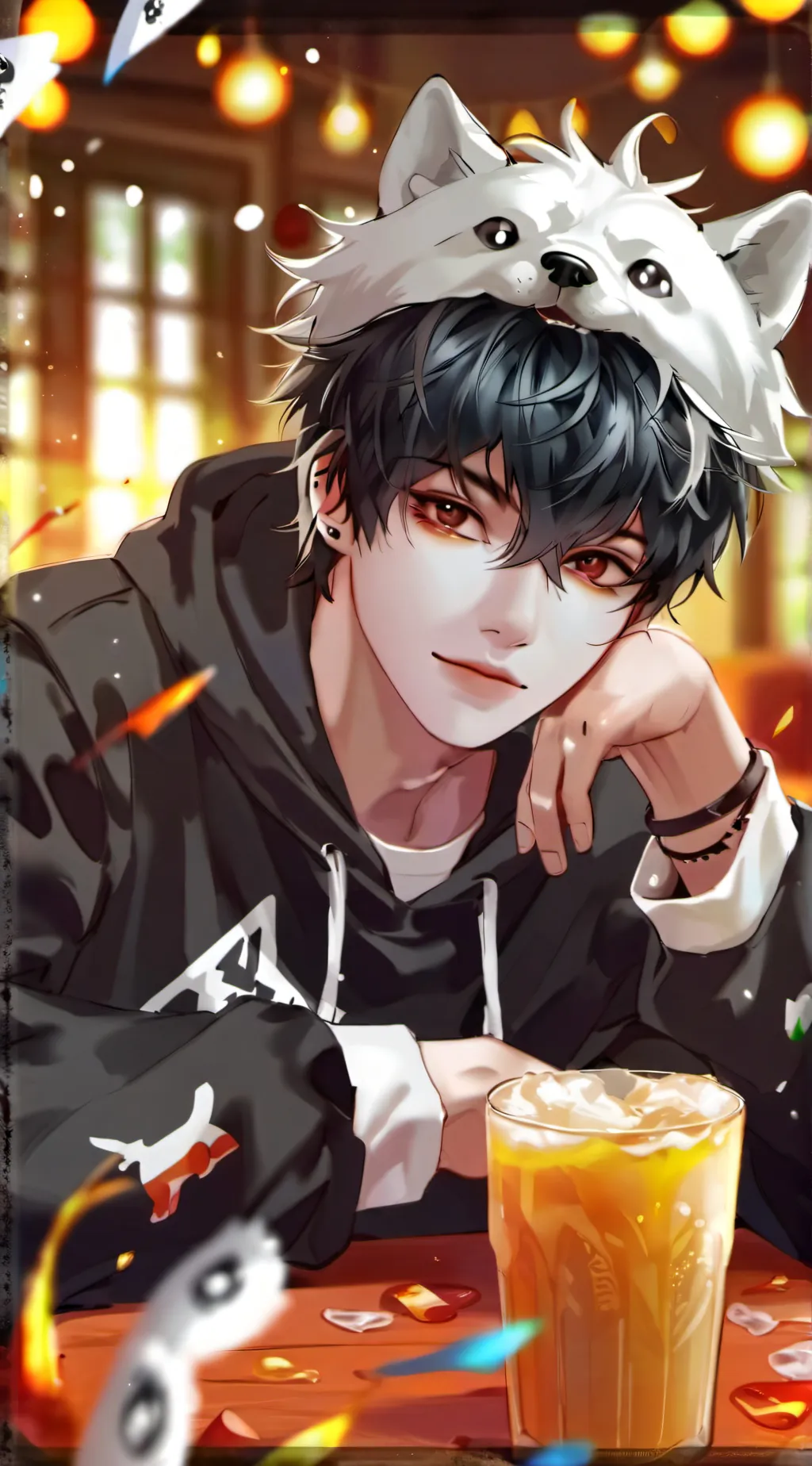 ai character: Xiao  background