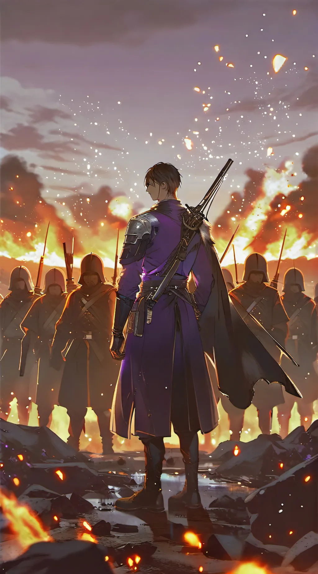 ai character: Distraction background