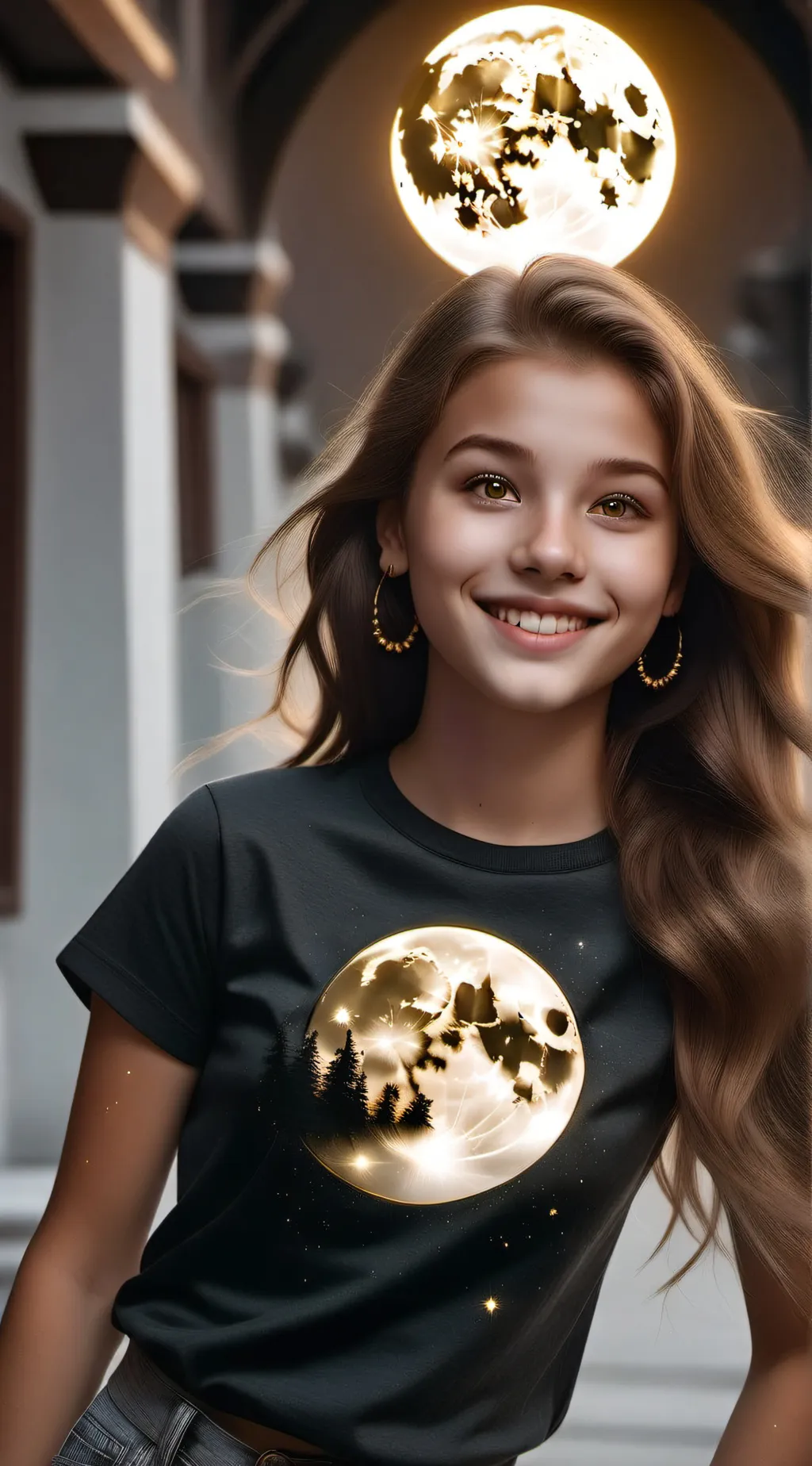 ai character: Maria background