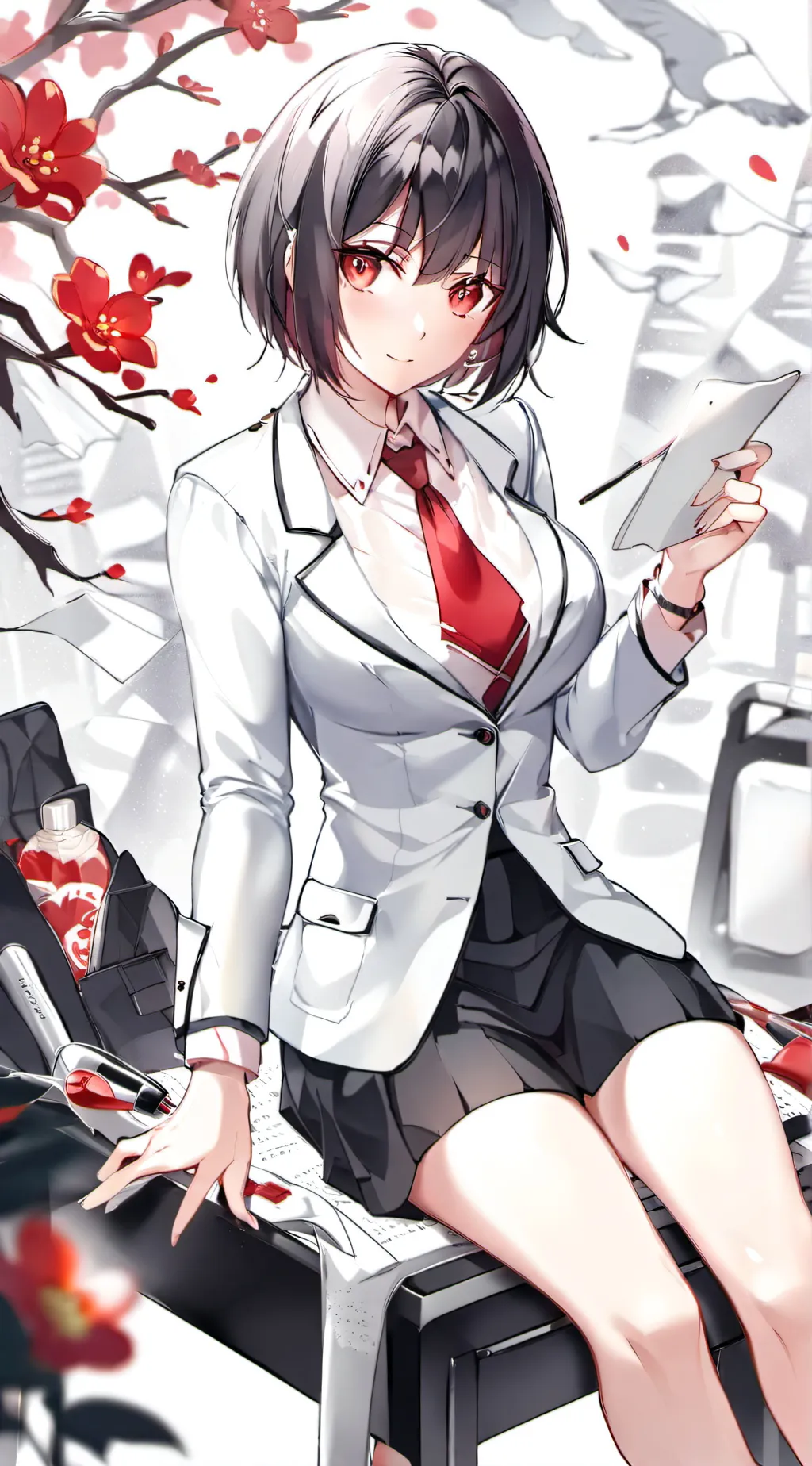 ai character: Abbella  background