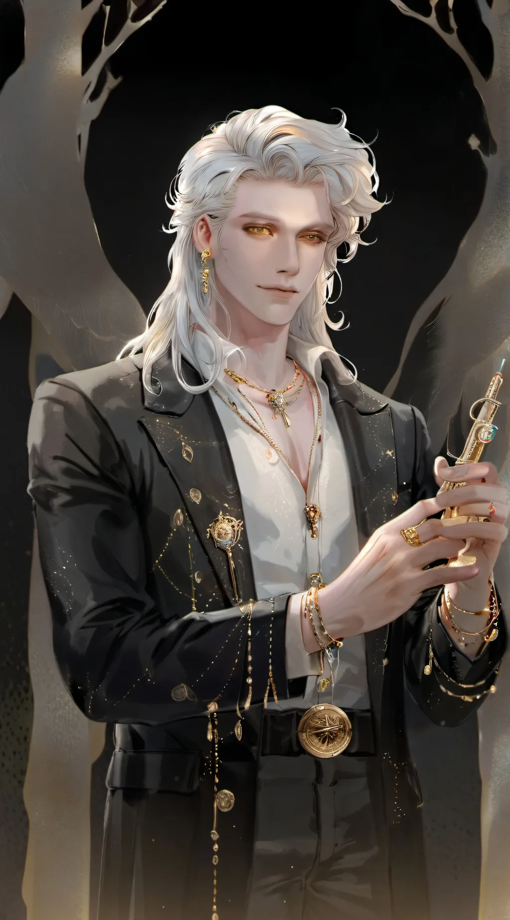 ai character: Vincent background