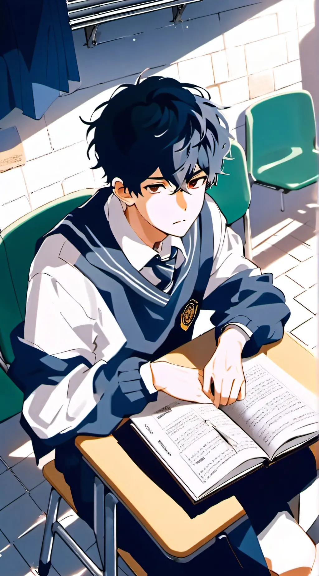 ai character: Luke background