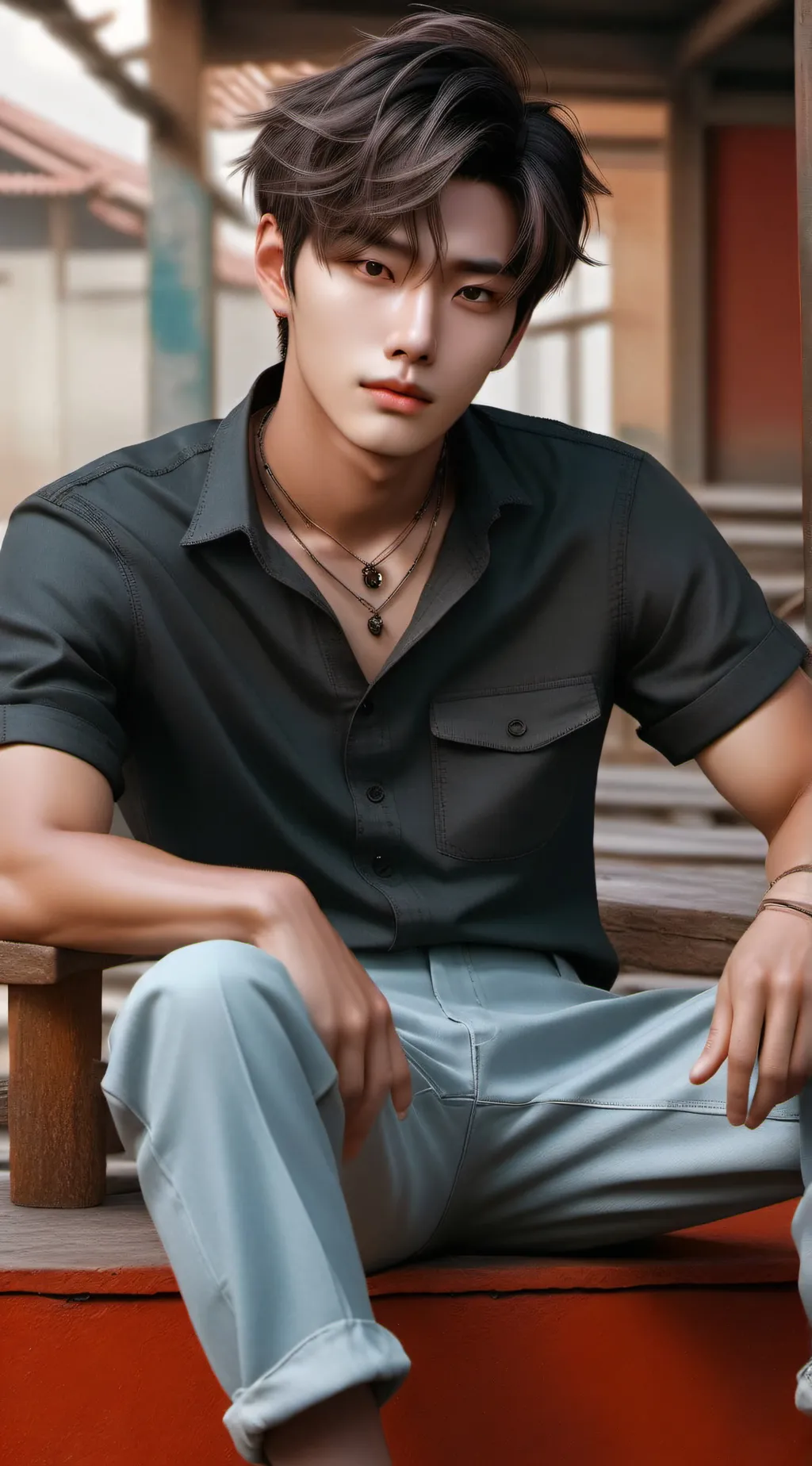 ai character: Enhypen background