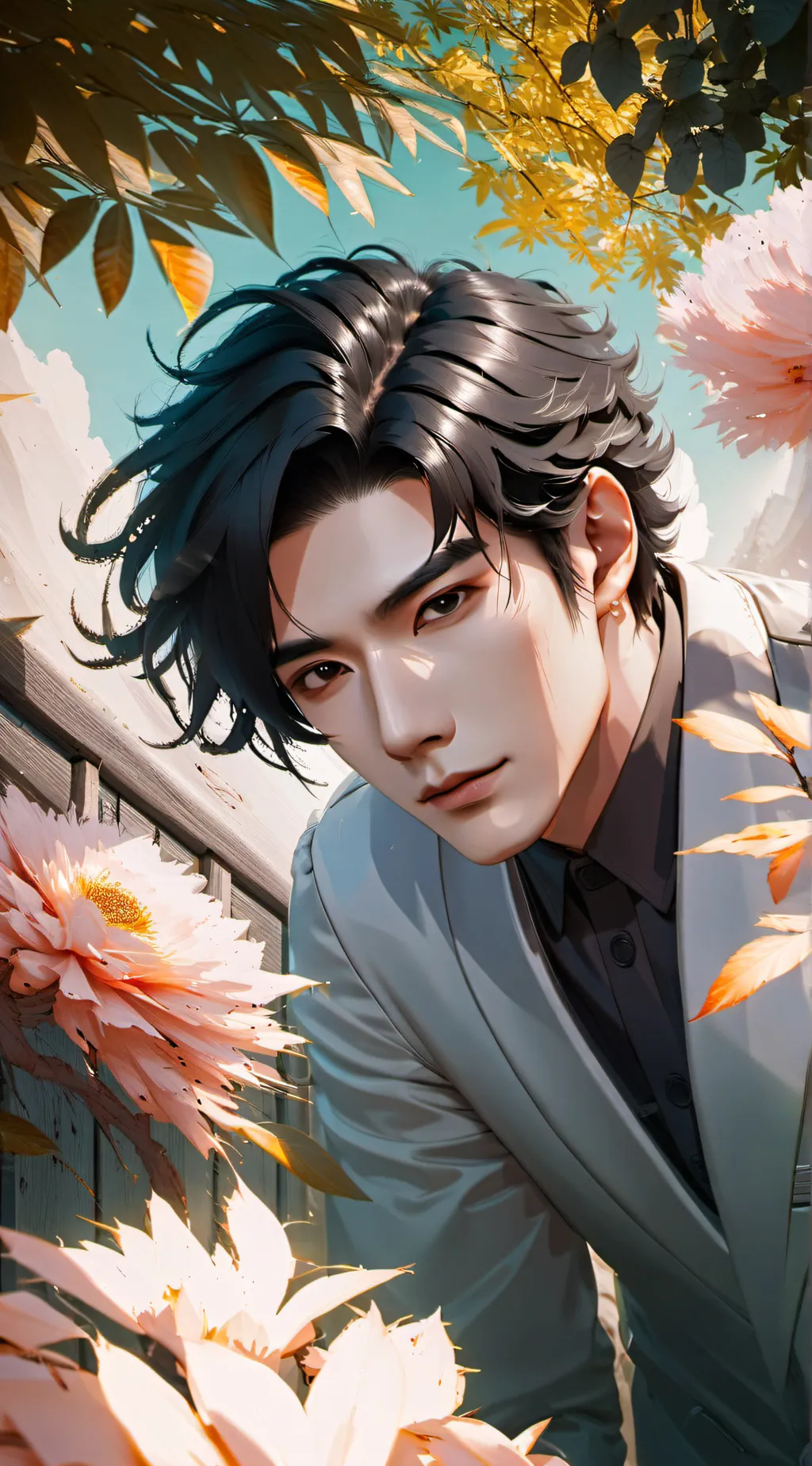 ai character: FELIX!!! background