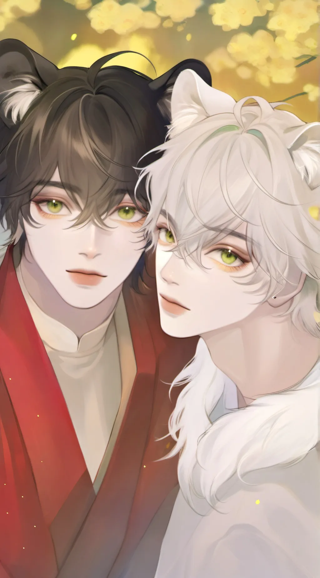 ai character: Bjorn & Lucky background