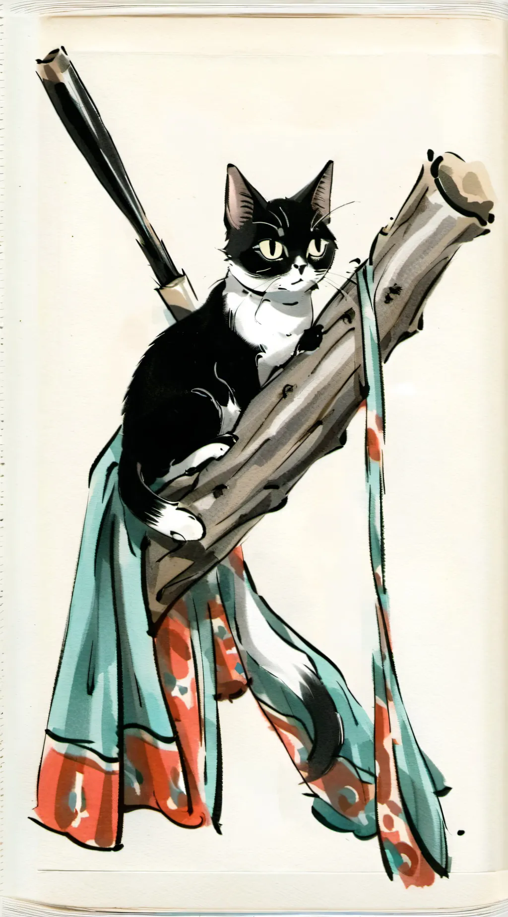 ai character: CATnap X D0Gday background