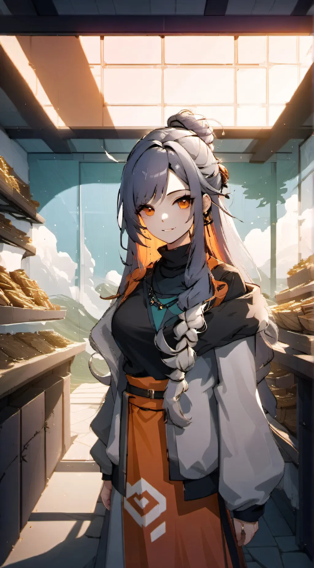 ai character: Mia background