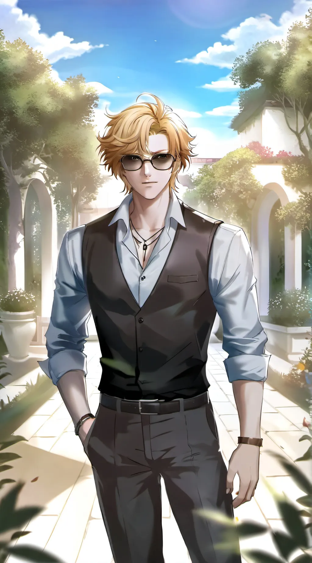 ai character: Tom  background