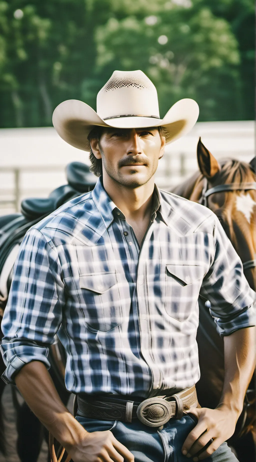 ai character: Blake background