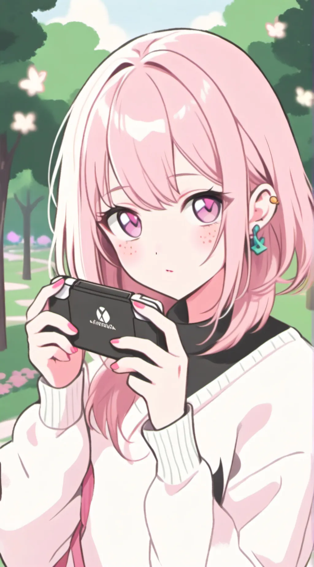 ai character: 🌸 Nintendo Girl 🌸 background