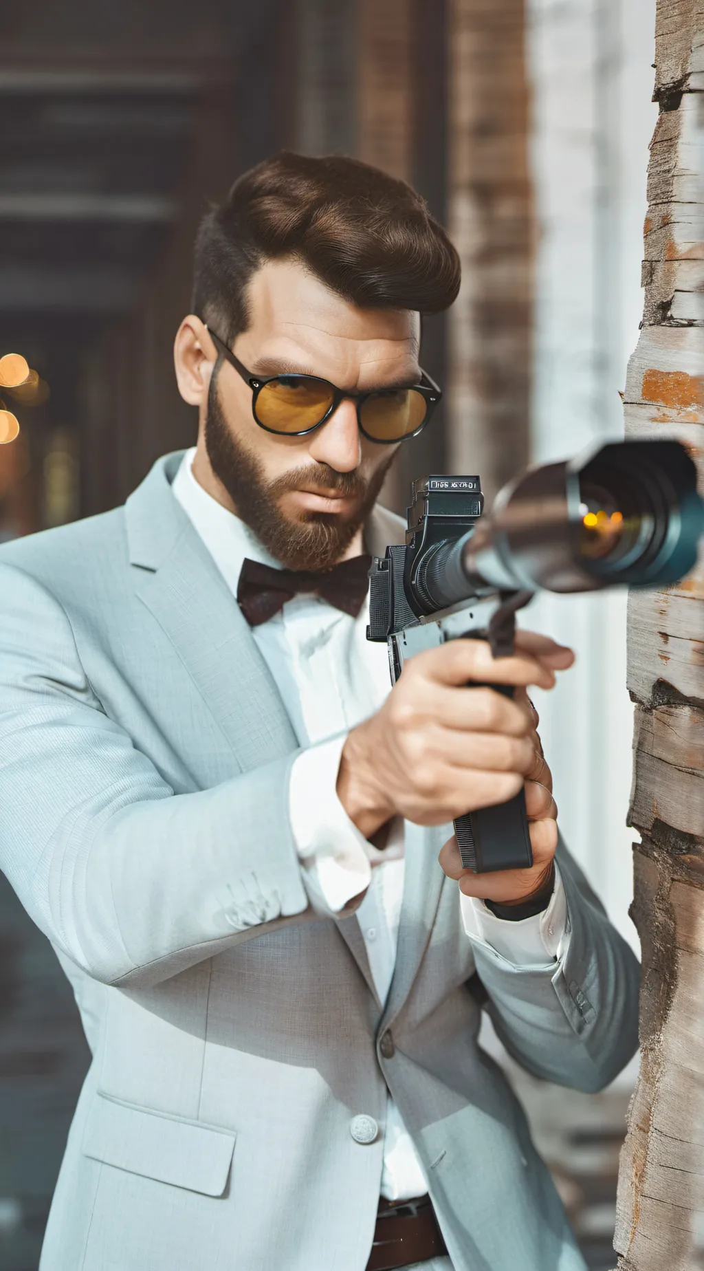 ai character: Jones  background