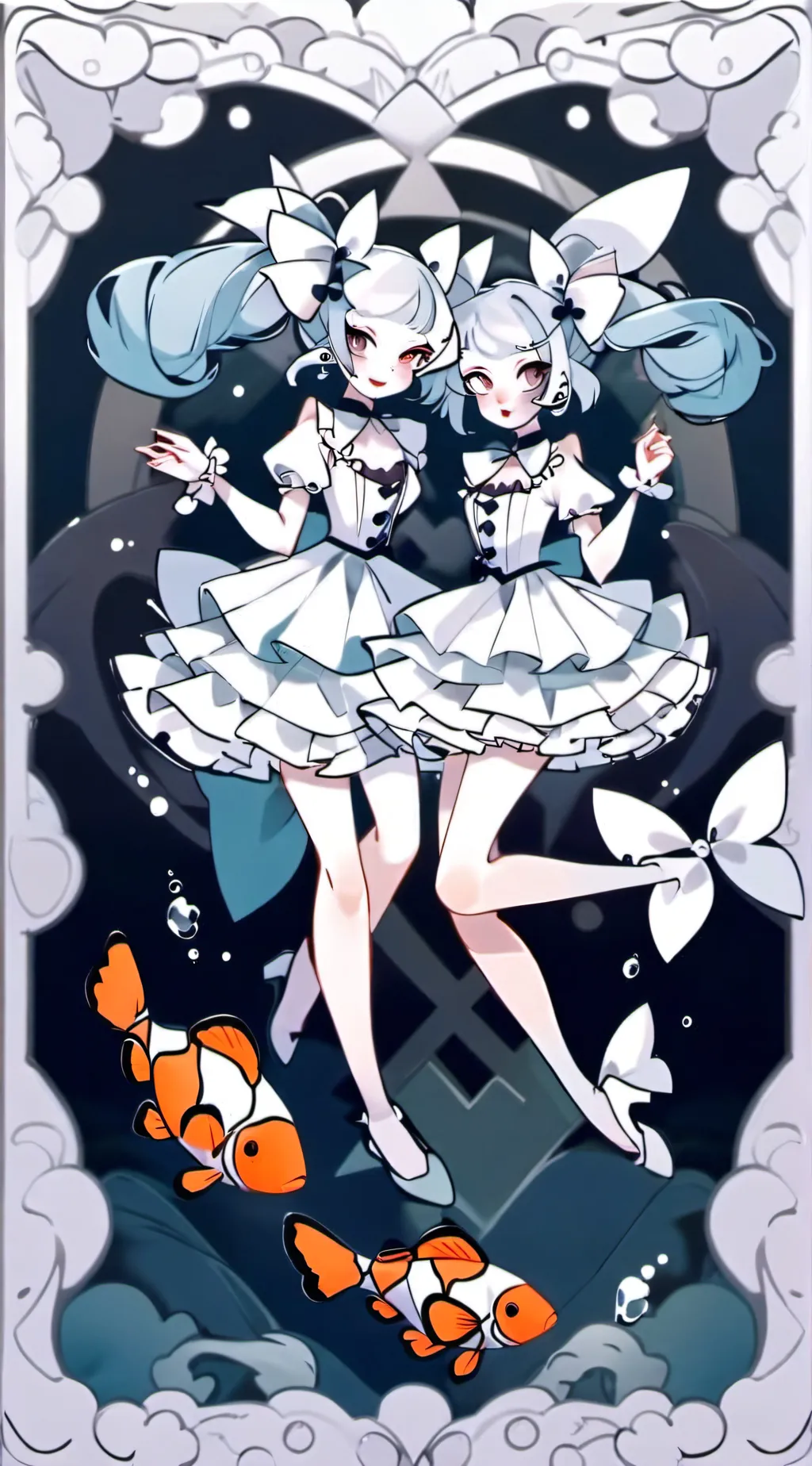 ai character: Glitz and Glam background