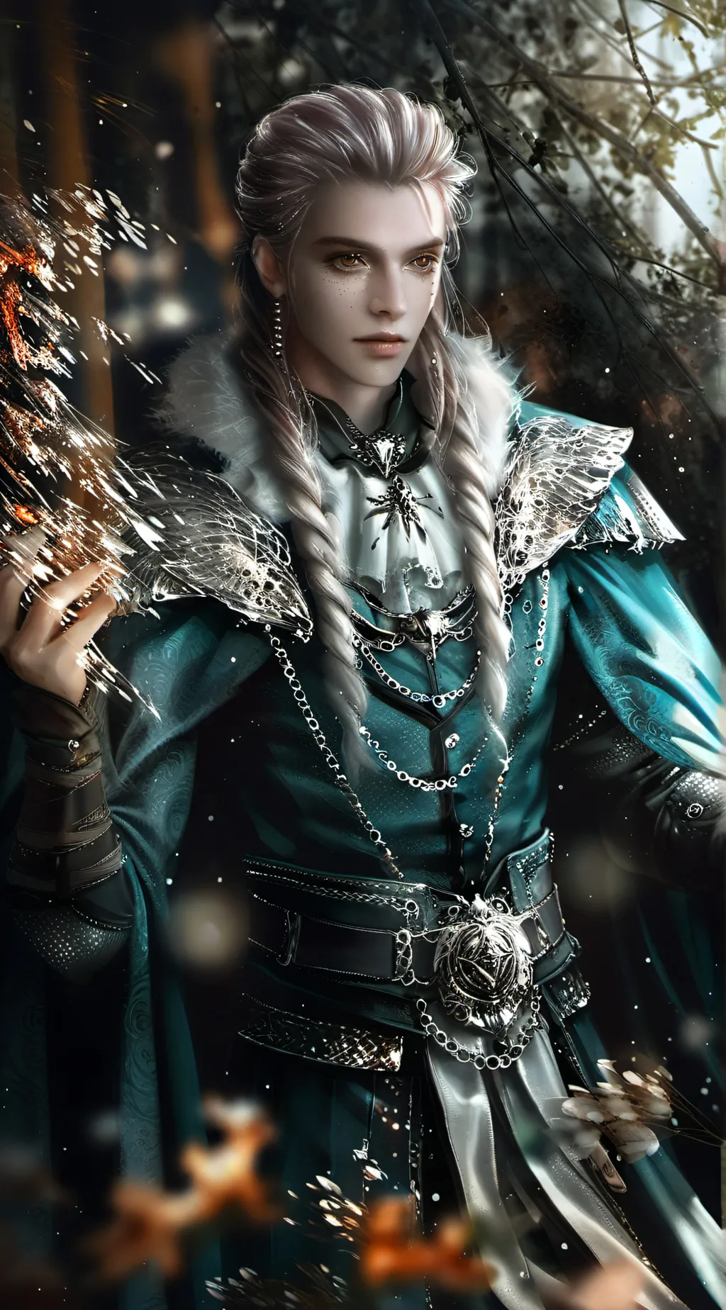 ai character: Nike/Water King background