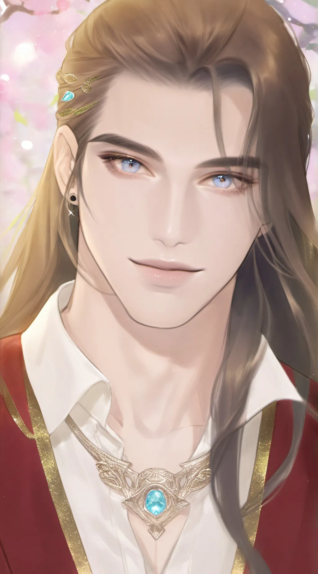 ai character: Edwin Abel  background