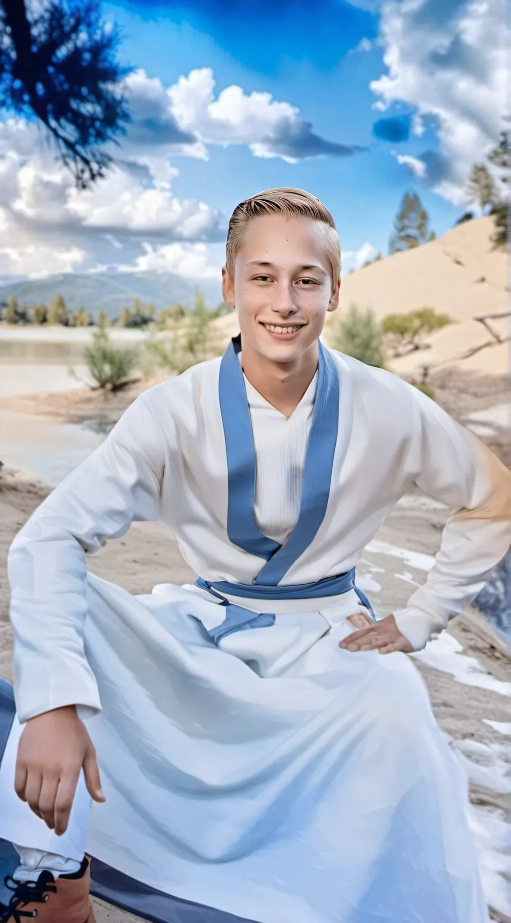 ai character: Hutch page background