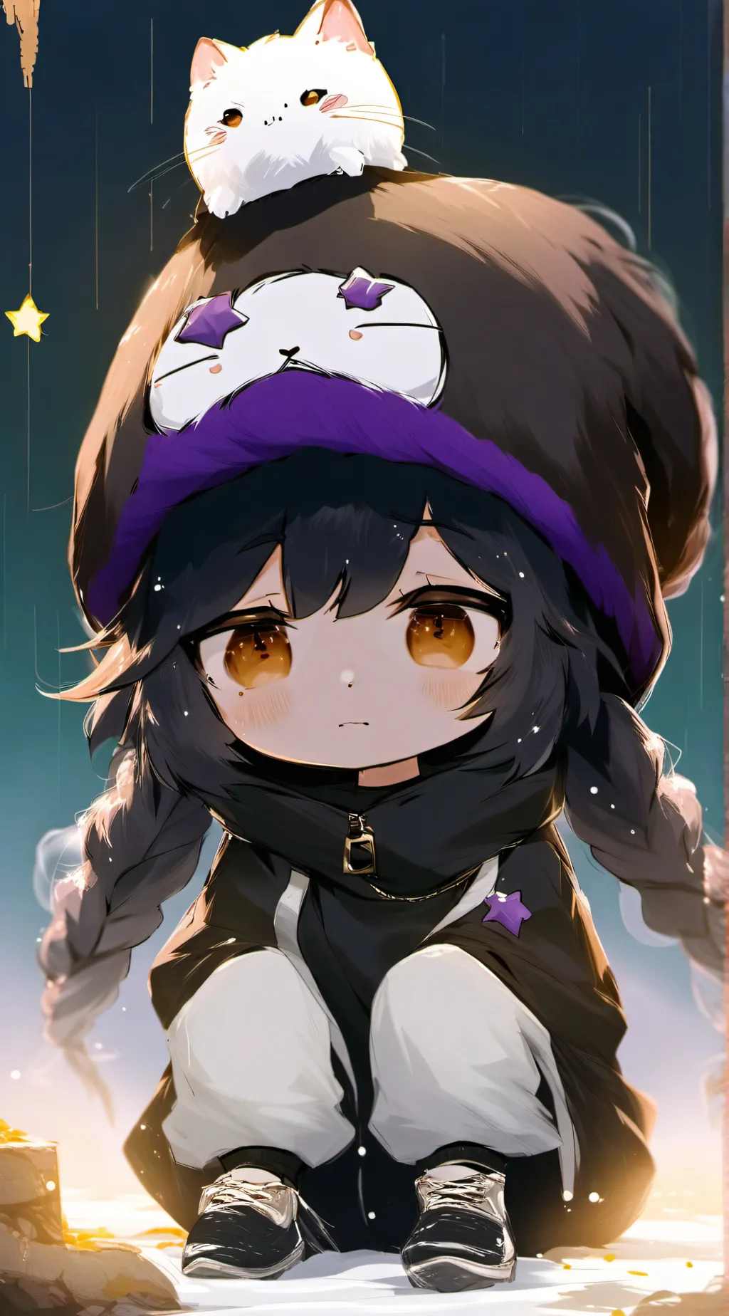 ai character: Bun background