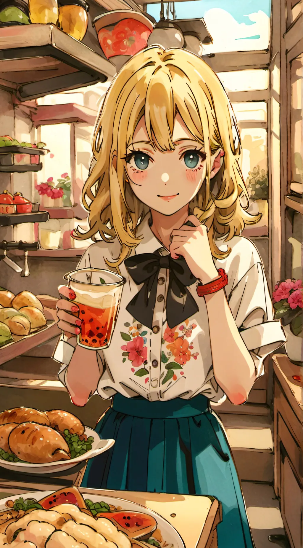 ai character: ORIO-HIMIKO/MY-OC background