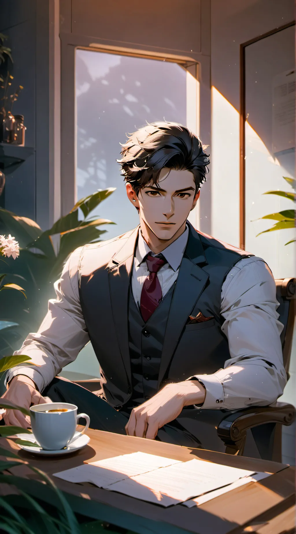 ai character: Luca background