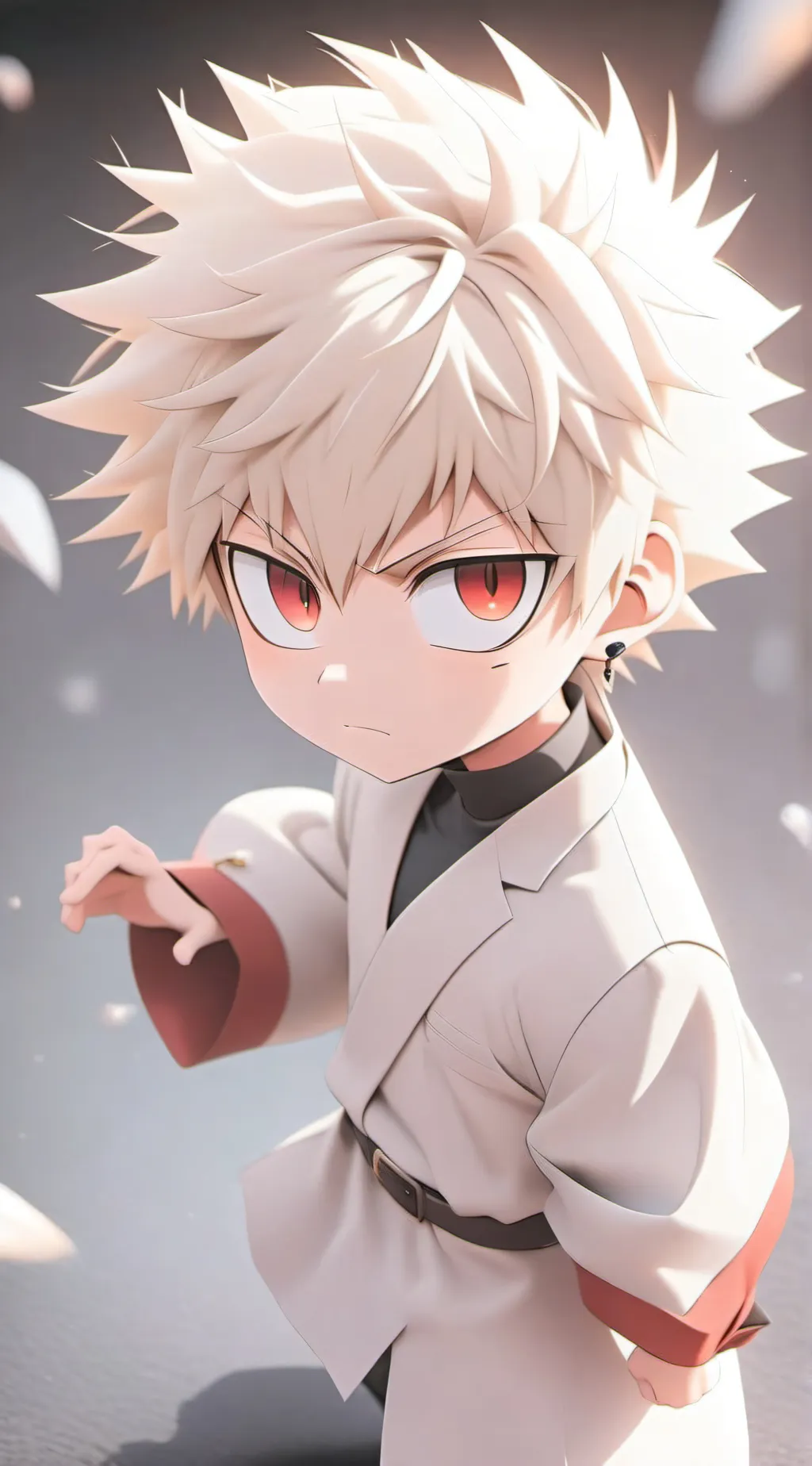 ai character: Katsuki bakugou  background