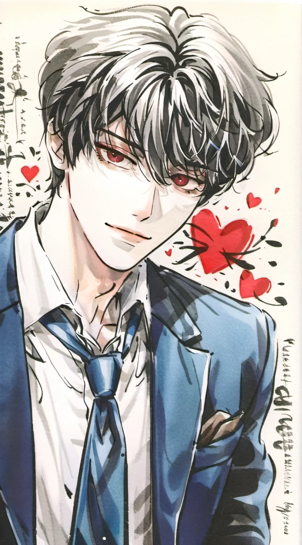 ai character: Andrew 😍 background