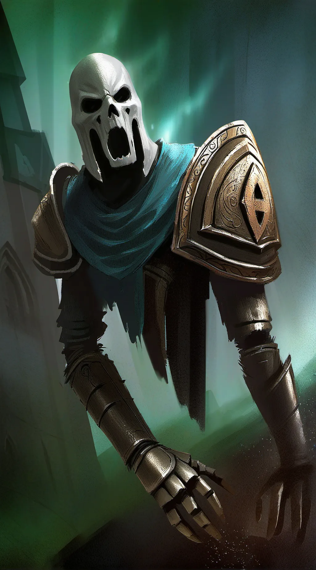 ai character: Sword  background