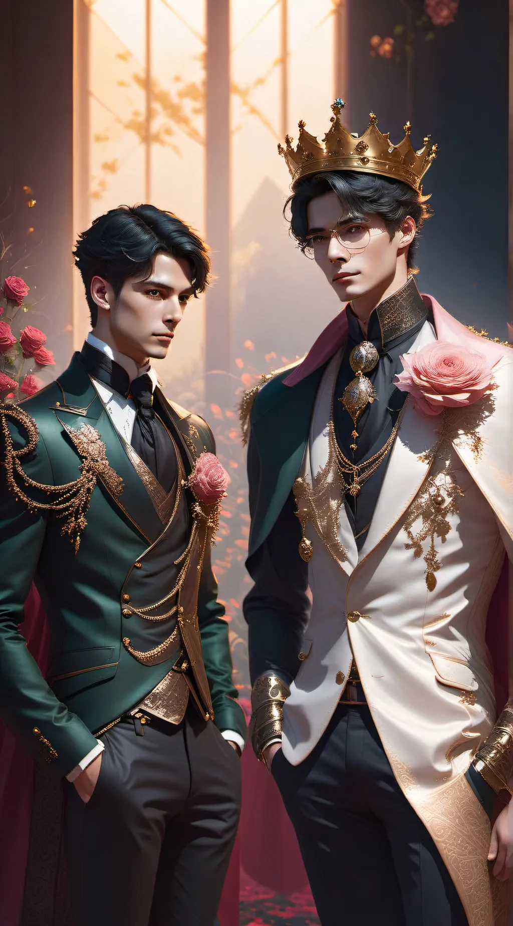 ai character: The Royal Twins background