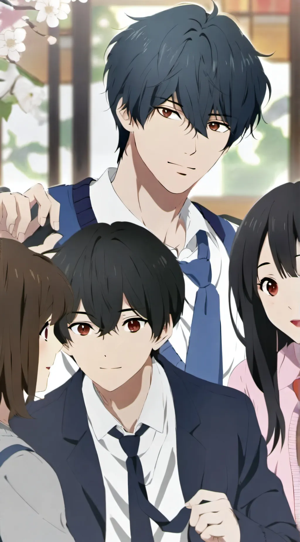 ai character: Friend group background