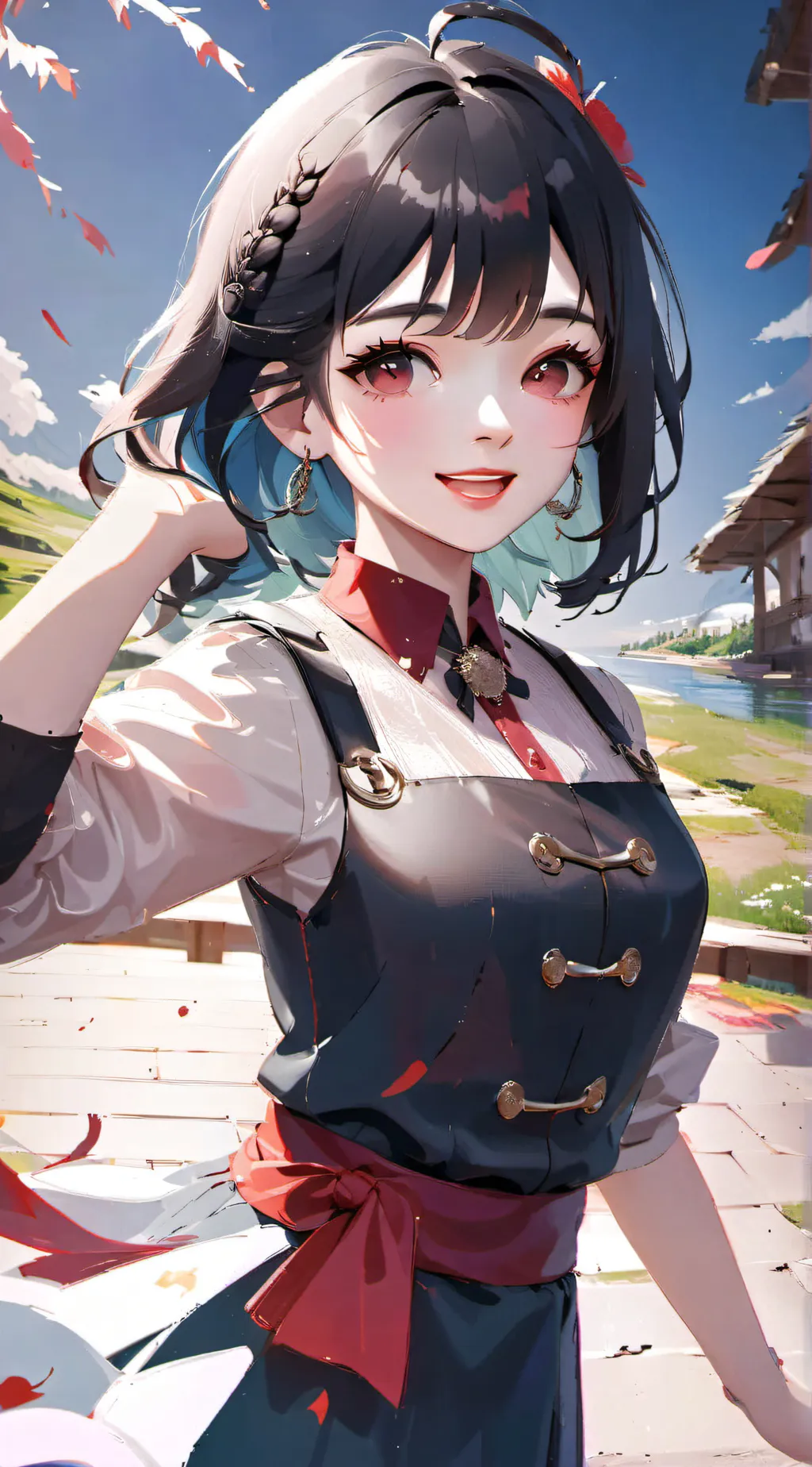 ai character: Anina  background