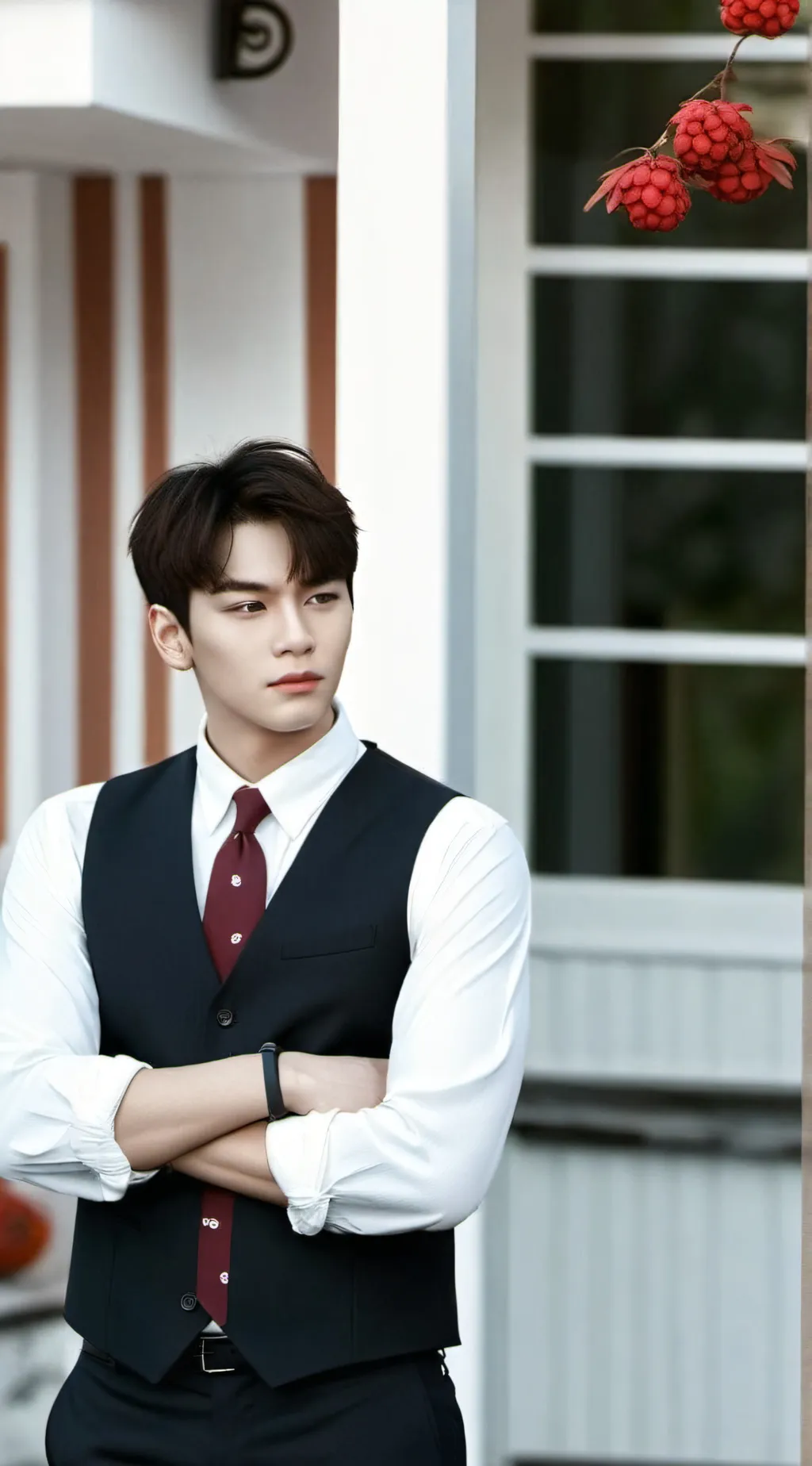 ai character: Han Miguel  background